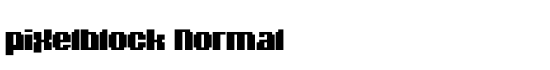 pixelblock Normal - Download Thousands of Free Fonts at FontZone.net