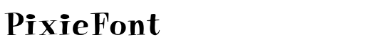 PixieFont - Download Thousands of Free Fonts at FontZone.net