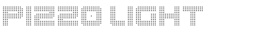 pizzo Light - Download Thousands of Free Fonts at FontZone.net