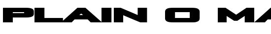 Plain O Matic - Download Thousands of Free Fonts at FontZone.net