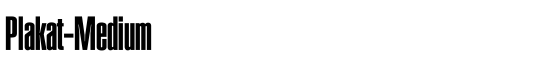 Plakat-Medium - Download Thousands of Free Fonts at FontZone.net