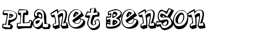 Planet Benson - Download Thousands of Free Fonts at FontZone.net