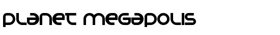 Planet Megapolis - Download Thousands of Free Fonts at FontZone.net