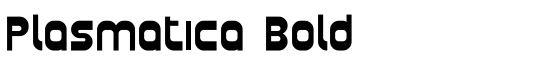 Plasmatica Bold - Download Thousands of Free Fonts at FontZone.net