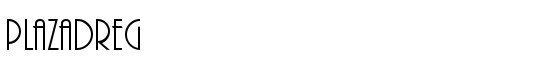 PlazaDReg - Download Thousands of Free Fonts at FontZone.net