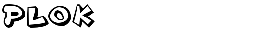 Plok - Download Thousands of Free Fonts at FontZone.net