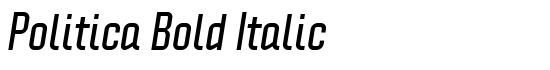Politica Bold Italic - Download Thousands of Free Fonts at FontZone.net