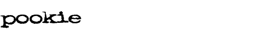 pookie - Download Thousands of Free Fonts at FontZone.net