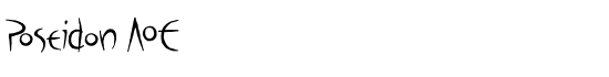 Poseidon AOE - Download Thousands of Free Fonts at FontZone.net