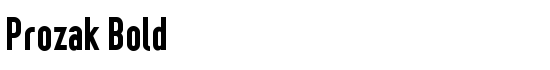 Prozak Bold - Download Thousands of Free Fonts at FontZone.net