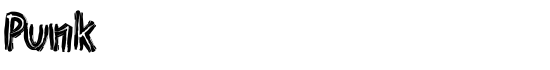 Punk - Download Thousands of Free Fonts at FontZone.net
