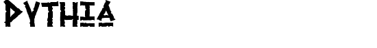 Pythia - Download Thousands of Free Fonts at FontZone.net