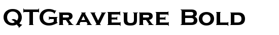 QTGraveure Bold - Download Thousands of Free Fonts at FontZone.net
