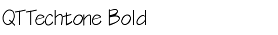 QTTechtone Bold - Download Thousands of Free Fonts at FontZone.net
