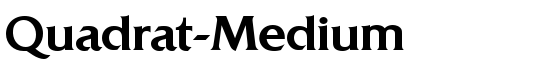 Quadrat-Medium - Download Thousands of Free Fonts at FontZone.net