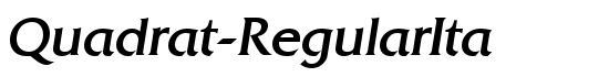 Quadrat-RegularIta - Download Thousands of Free Fonts at FontZone.net