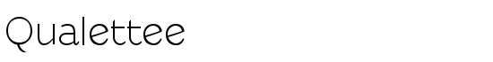 Qualettee - Download Thousands of Free Fonts at FontZone.net