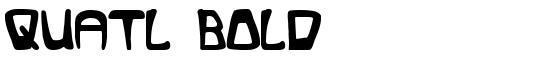 Quatl Bold - Download Thousands of Free Fonts at FontZone.net