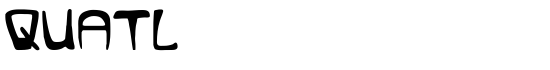 Quatl - Download Thousands of Free Fonts at FontZone.net