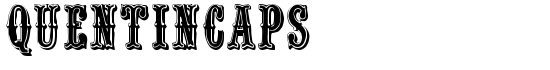 QuentinCaps - Download Thousands of Free Fonts at FontZone.net