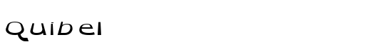 Quibel - Download Thousands of Free Fonts at FontZone.net