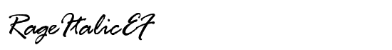 RageItalicEF - Download Thousands of Free Fonts at FontZone.net
