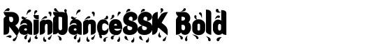 RainDanceSSK Bold - Download Thousands of Free Fonts at FontZone.net