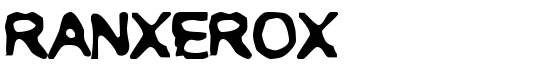 RANXEROX - Download Thousands of Free Fonts at FontZone.net