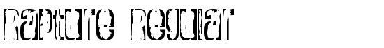 Rapture Regular - Download Thousands of Free Fonts at FontZone.net