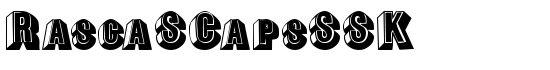 RascaSCapsSSK - Download Thousands of Free Fonts at FontZone.net