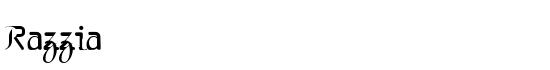 Razzia - Download Thousands of Free Fonts at FontZone.net