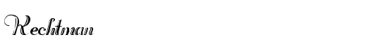 Rechtman - Download Thousands of Free Fonts at FontZone.net