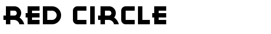 Red Circle - Download Thousands of Free Fonts at FontZone.net