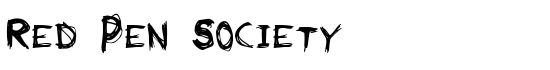 Red Pen Society - Download Thousands of Free Fonts at FontZone.net