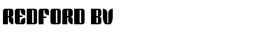 Redford BV - Download Thousands of Free Fonts at FontZone.net