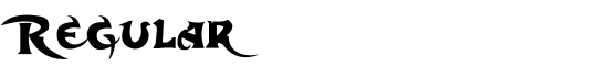Regular - Download Thousands of Free Fonts at FontZone.net