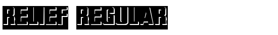 Relief Regular - Download Thousands of Free Fonts at FontZone.net