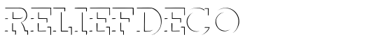 ReliefDeco - Download Thousands of Free Fonts at FontZone.net