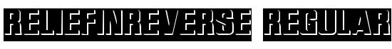 ReliefInReverse Regular - Download Thousands of Free Fonts at FontZone.net