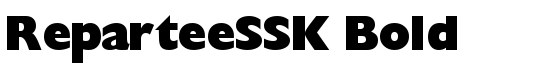 ReparteeSSK Bold - Download Thousands of Free Fonts at FontZone.net