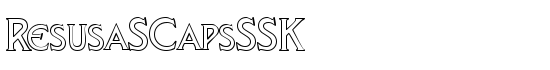 ResusaSCapsSSK - Download Thousands of Free Fonts at FontZone.net