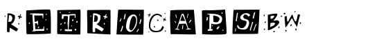 RetroCapsBW - Download Thousands of Free Fonts at FontZone.net