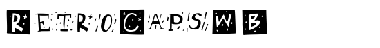 RetroCapsWB - Download Thousands of Free Fonts at FontZone.net