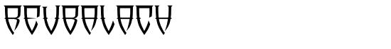 Reubalach - Download Thousands of Free Fonts at FontZone.net