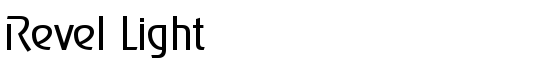 Revel Light - Download Thousands of Free Fonts at FontZone.net