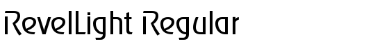 RevelLight Regular - Download Thousands of Free Fonts at FontZone.net