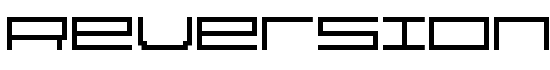 Reversion SemiBold - Download Thousands of Free Fonts at FontZone.net