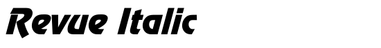 Revue Italic - Download Thousands of Free Fonts at FontZone.net
