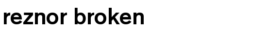 Reznor Broken - Download Thousands of Free Fonts at FontZone.net