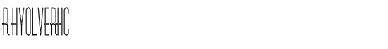 RhyOlverHC - Download Thousands of Free Fonts at FontZone.net